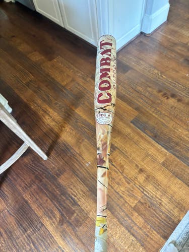 2026 Combat MFG Spec A1 Alloy “hunter” outdoor drop BBCOR Certified Bat (-3) 29 oz 32" (Used)