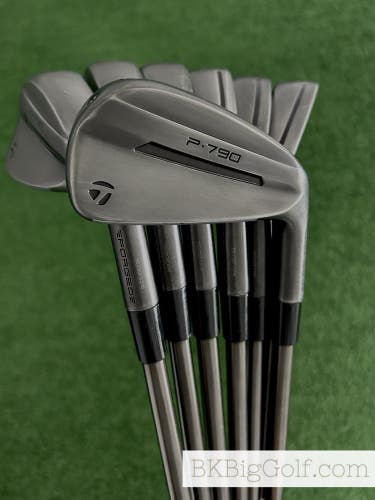 TaylorMade 2025 P790 Iron Set 4-PW – Modus3 Tour 105 Stiff – Mint