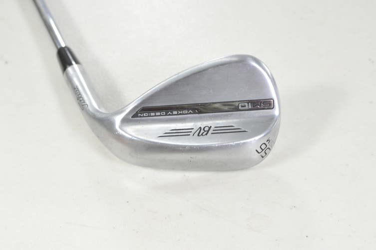 Titleist Vokey SM10 Tour Chrome 56*-08M Wedge Right BV Wedge Flex Steel # 220569