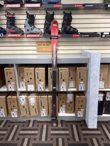 2024/2025 Atomic Redster G9 FIS Jr Skis w/ Icon Plates 159cm NEW