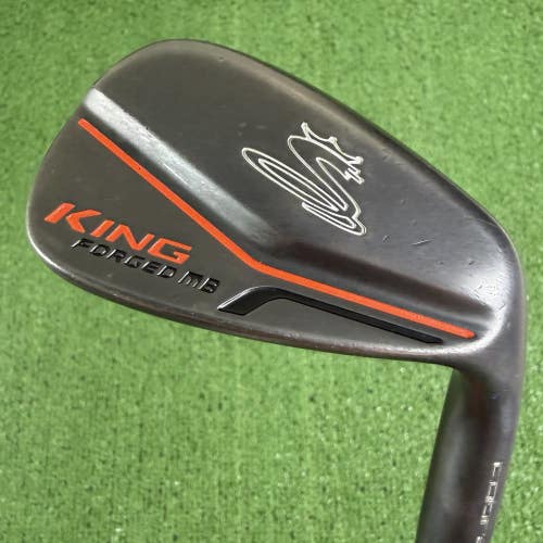 Cobra King Forged MB Black Gap Wedge GW 48 Degree KBS Tour Stiff Flex