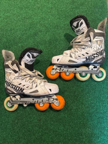 Junior Mission Inhaler WM03 Inline Skates (Wide) Size 3 (Used)