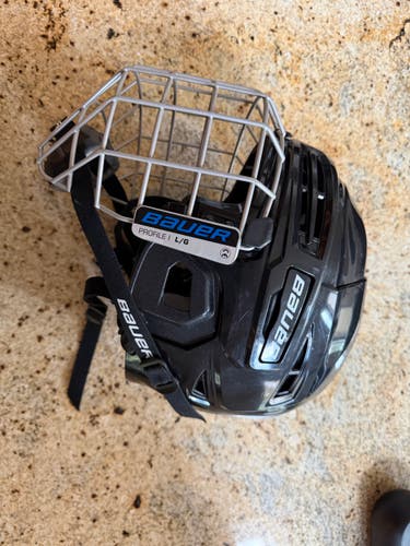 Large Bauer IMS 5.0 Helmet Combo (New)