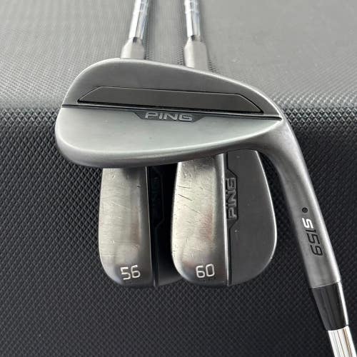 PING S159 MIDNIGHT WEDGE SET (52, 56 & 60 DEGREES) BLACK DOT