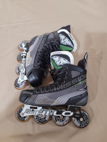 Mission Inline Skates Wide Width Size 9 (Used)