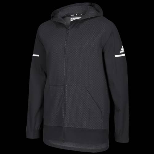Black Men's Medium Tall Adidas Jacket (New)