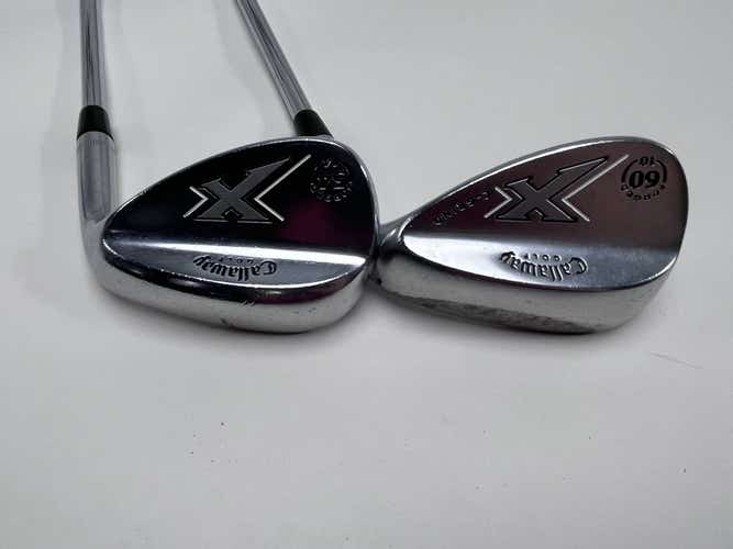 Callaway X Forged Chrome Wedge Set 54* 14 | 60* 10 Precision Rifle 5.0 Reg RH