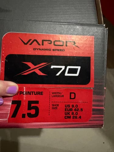 Bauer Vapor X70 Hockey Skates Regular Width 7.5 (Used)