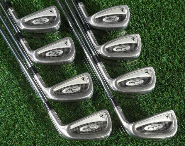 Titleist DCI 762 Irons Set 3-PW True Temper Dynamic Gold S300 Stiff  RH ~ NICE!!