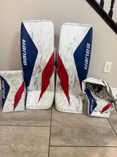 34" 2025 Bauer Flylite Regular Goalie Full Set Pro Stock (Used)