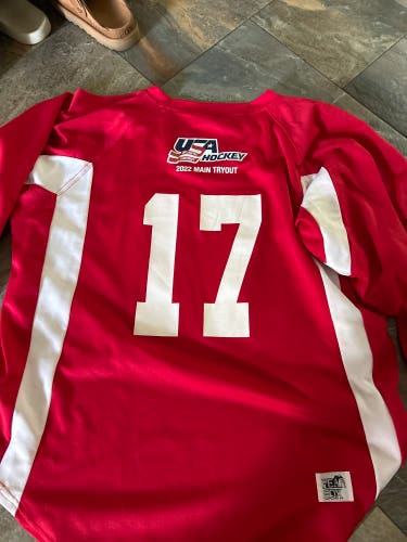 USA Try out Red XL Men's Jersey (Used)