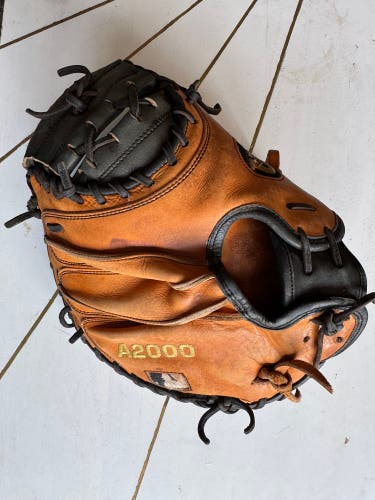 Wilson A2000 RH Catcher's Baseball Glove 32.5" (Used) Pudge Pro-stock