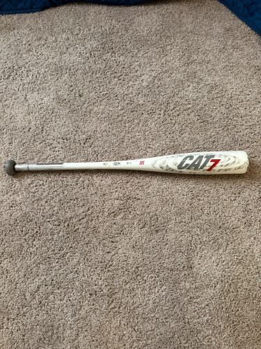2017 Marucci CAT7 Alloy USSSA Certified Bat (-10) 18 oz 28" (Used)