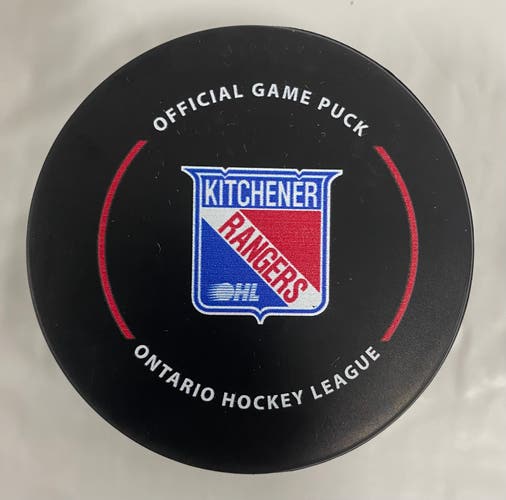 Kitchener Rangers puck OHL