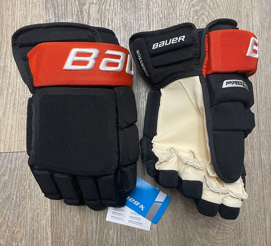 Pro Stock Bauer Pro Series Gloves 14" Anaheim Ducks (New)