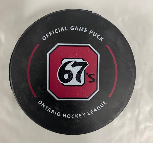 Ottawa 67's puck OHL