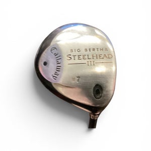 Used Callaway Big Bertha Steelhead Mens Hybrid Club Rh 7 Hybrid 11846-s000106459
