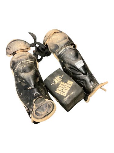 Used Under Armour Leg Guards Catchers Leg Guards Black Youth 11846-s000106306