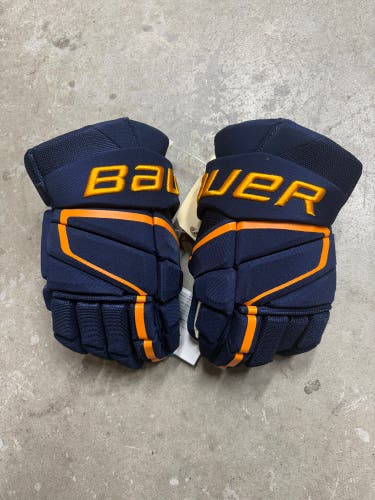 14” Bauer Vapor Hyperlite Gloves NCAA Pro Stock (New)