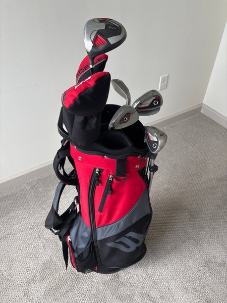 Men's Wilson Profile Left Hand Clubs (Full Set) Regular Flex 8 Pieces (Used)