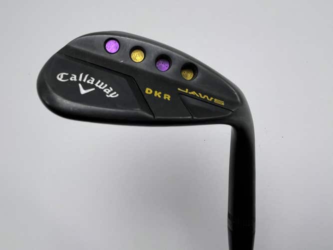 Callaway Jaws Full Toe Raw Black Lob Wedge LW 64* 10 KBS 610 Wedge 125g RH