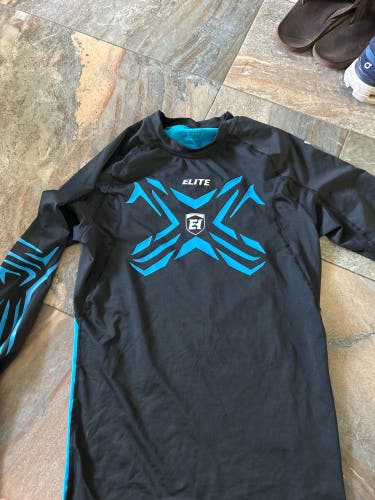 Elite Hockey Black Medium Men's Compression Shirt (Used)