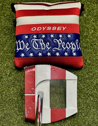 Odyssey Square 2 Square Ai-DUAL USA 250 Freebird Putter Right Hand 35" NEW!