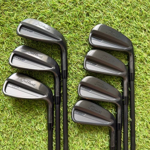 Titleist T100 Black Edition 4-PW KBS Tour FLT 120 Stiff Steel RH