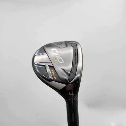2024 TAYLORMADE QI10 MAX RESCUE 4 HYBRID 23* SENIOR FUJI SPEEDER NX 50 FAIR