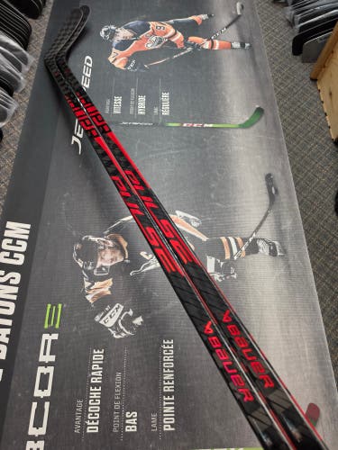 2 PACK | P90TM | 77 Flex NEW! Senior Bauer Pulse Right Handed Hockey Stick Pro Stock (New)