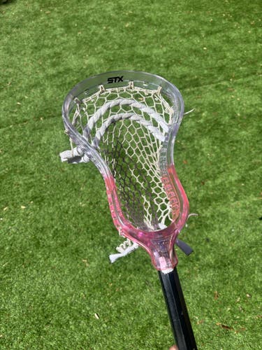 STX Stallion Prism Dyed Lacrosse Head - Pink Fade