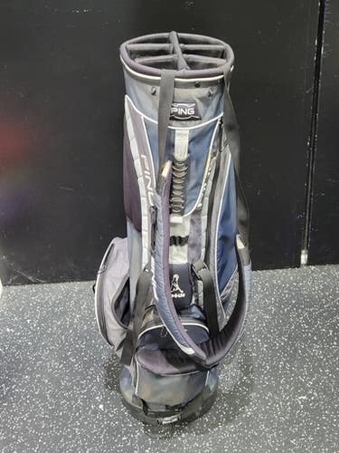 Used Ping Craz-e Lite Mens Stand Bag Navy Blue 11849-s000040981