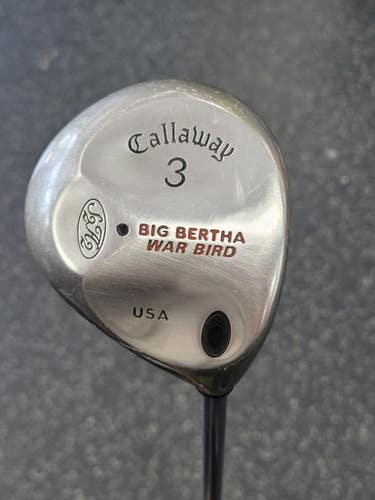 Used Callaway Big Bertha War Bird Mens Fairway Wood Rh 3 Wood 11849-s000040978