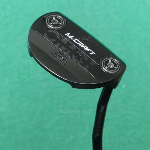 Mizuno M-Craft OMOI 03 Black Ion 34.5" Putter Golf Club w/ SuperStroke & HC
