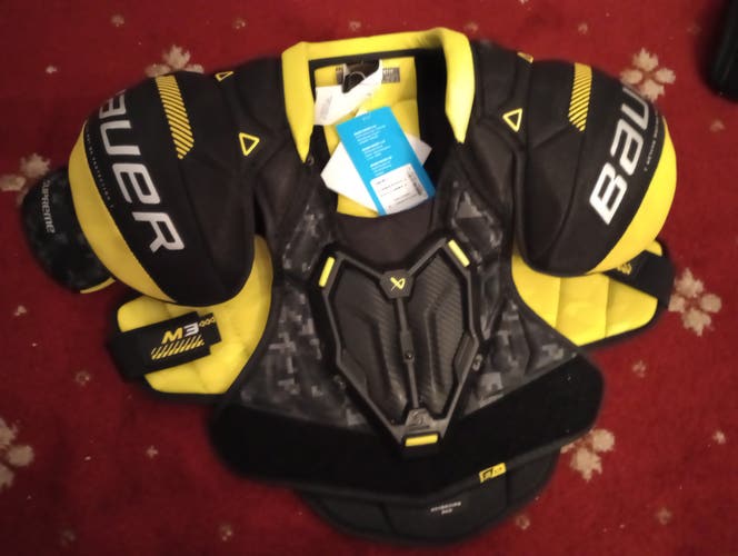 Junior Small Bauer Supreme M3 Shoulder Pads (New)