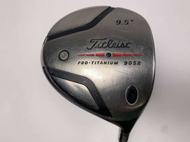 Titleist 905 R Driver 9.5* Fujikura Motore F1 75g Stiff Graphite RH DENT DING