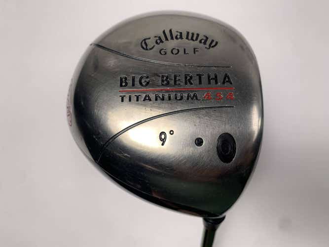 Callaway Big Bertha Titanium 454 Driver 9* Aldila NV Green 65g Stiff RH READ