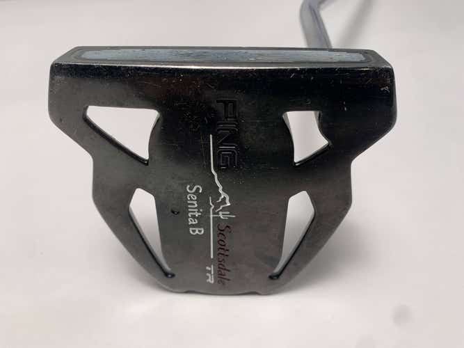 Ping Scottsdale TR Senita B Putter 40" Black Dot Mens RH NEW LONG GRIP