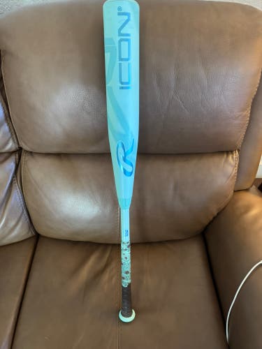 2026 Rawlings Icon Composite USSSA Certified Bat (-8) 22 oz 30" (Used)