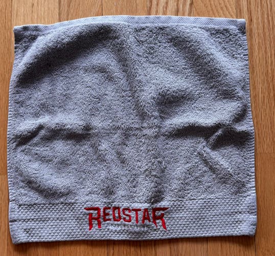 Pro Stock Kunlun Red Star KHL Hockey Skate Towel (USED)