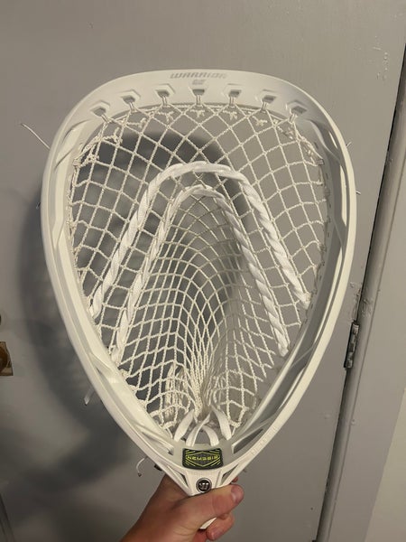 Warrior Nemesis QS Fresh Stringing Goalie Head (New)