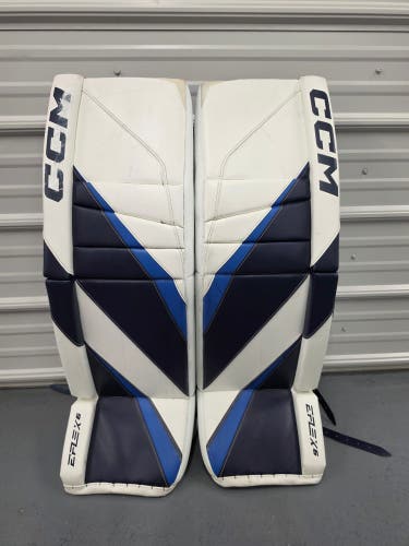 36" CCM EFlex 6 Goalie Leg Pads Pro Stock (Used)
