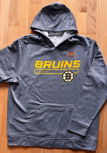 Pro Stock NHL Boston Bruins Hockey Fanatics Hoodie - Size L (NEW)