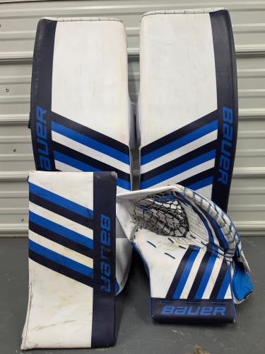 36" Bauer Supreme Shadow Regular Goalie Full Set Pro Stock (Used)
