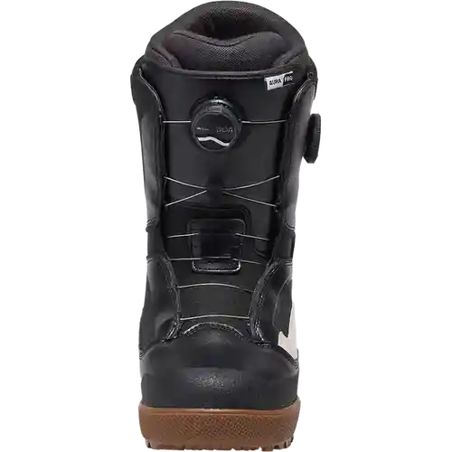NEW Vans Aura Pro Snowboard Boots Black/White Men's Size 7 2026