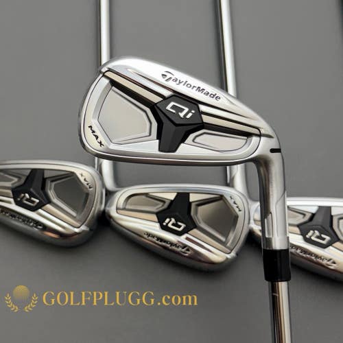 2026 Taylormade Qi Max Iron Set 5-AW / KBS Steel, Regular (266)