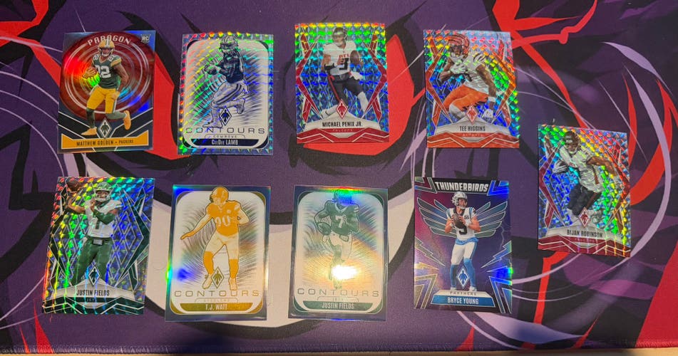Phoenix Set of Football Holos and Base Cards and SPs