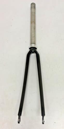 APREBIC Black Carbon 700C Quick Release Road Bike Fork 285mm 1-1/8" Steerer