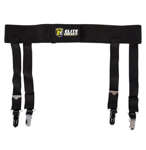 Elite Hockey Pro Garter Belt  Senior Adult Size 30”-40” Ice Socks Jock