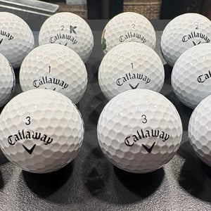 Callaway Supersoft Balls 12 Pack (1 Dozen) (Used)